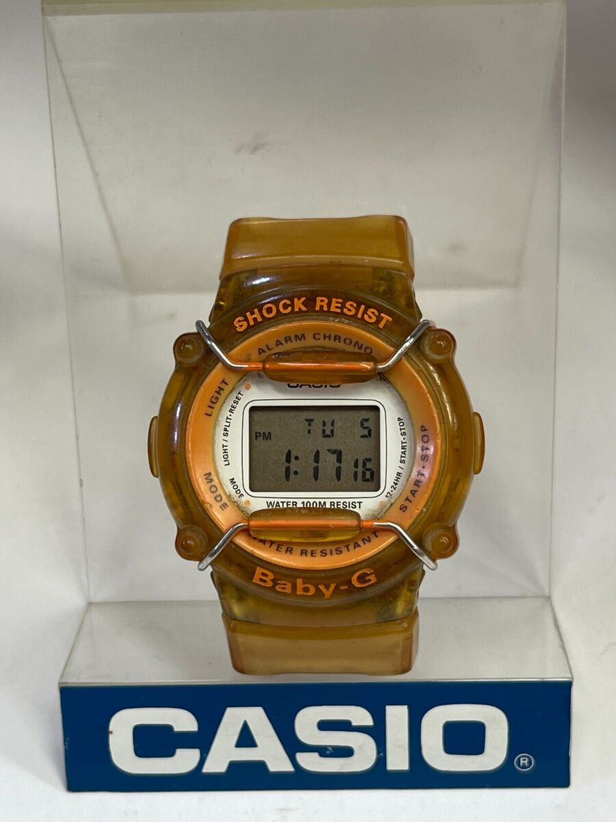 Used Casio Baby-G BG301 Sport Digital Womens Girls Watch 200M WR BG-301  Vintage