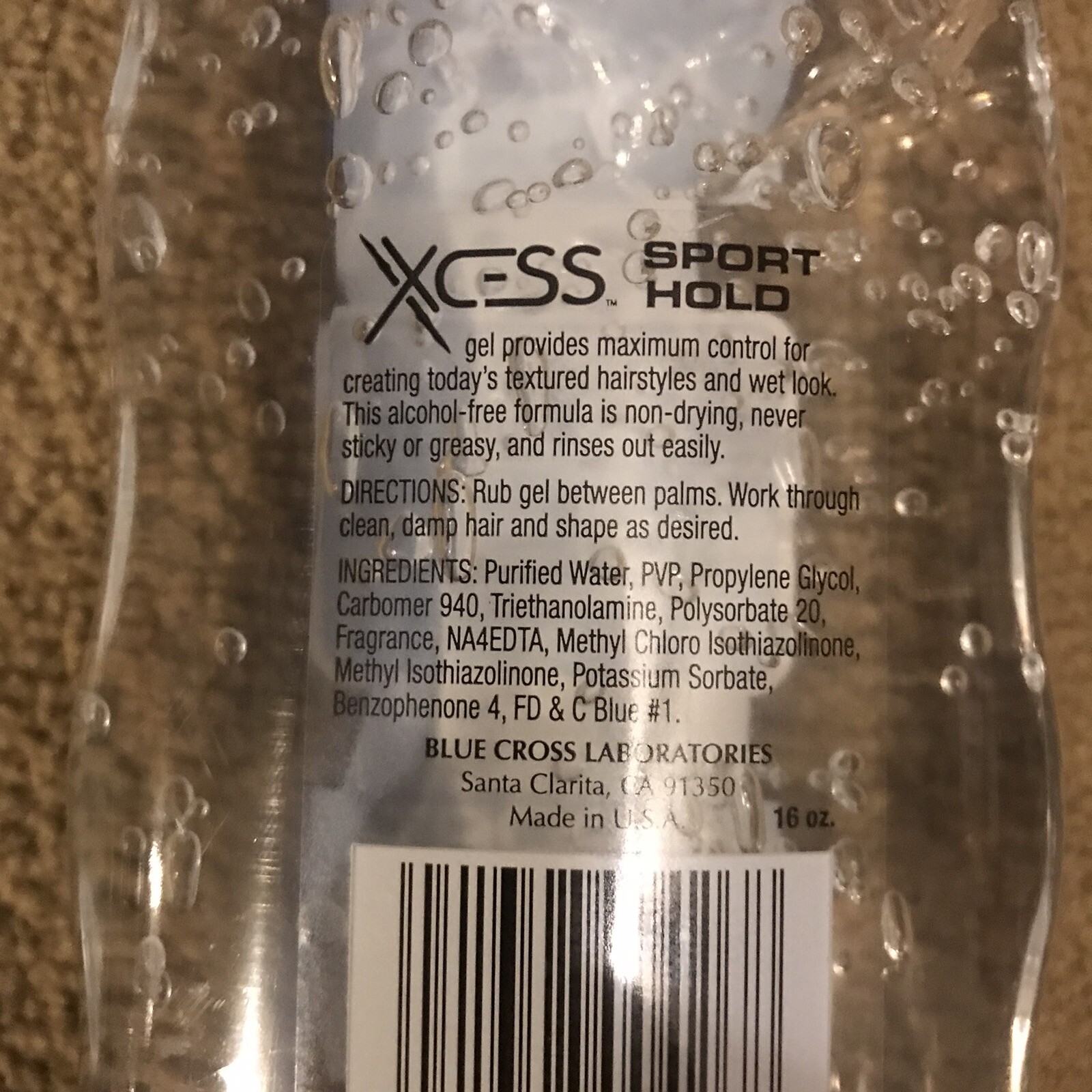 XCESS Styling Gel Sport Hold 10 Lot of 2 eBay