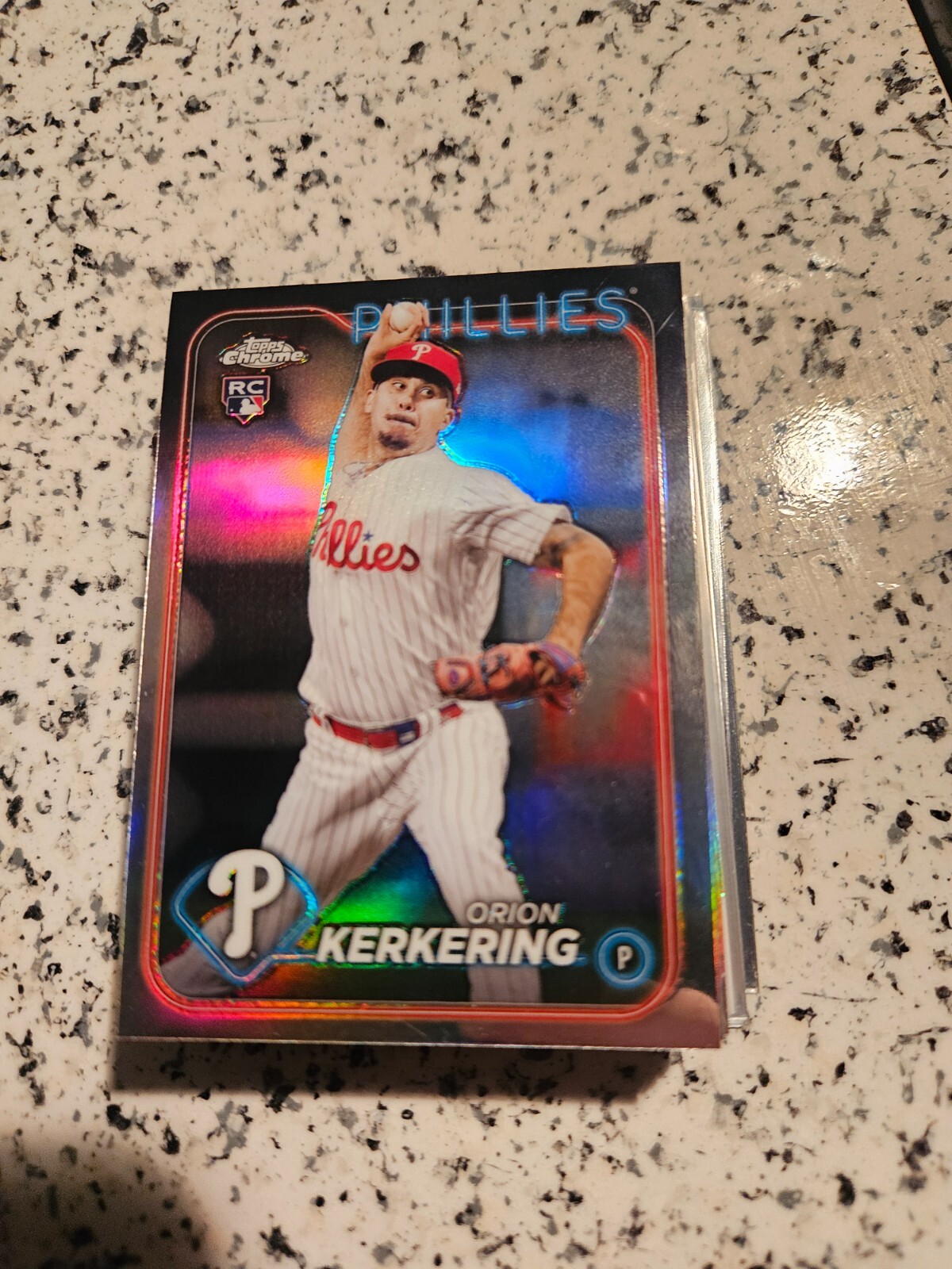 2024 TOPPS CHROME REFRACTOR orion kerkering #180 cars