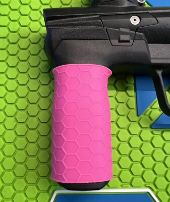 PLANET ECLIPSE EMEK ETHA 2/3 RUBBER FOREGRIP COVER- PINK - NEW - PAINTBALL GRIPS