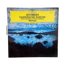 Jean Sibelius Lemminkainen Suite & Karelia Suite Vinyl LP DG 2530 656 Okko Kamu