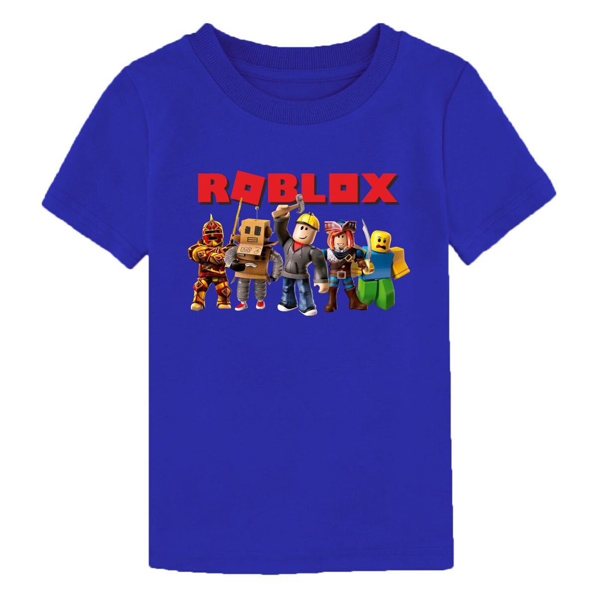 Roblox Characters Kids Printed T-shirt Various Sizes Available