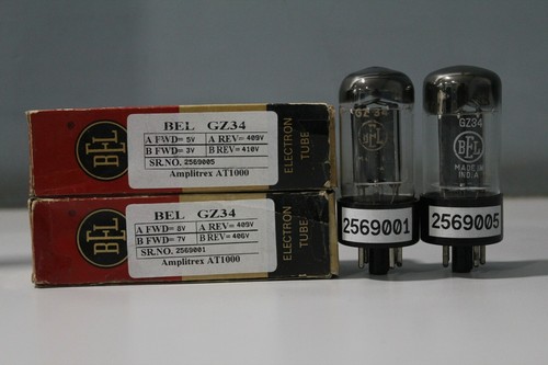 GZ34 BEL NOS Neu im Karton Dual "O" Getter Made in India Amplitrex getestet Menge 1 Match Paar - Bild 1 von 7