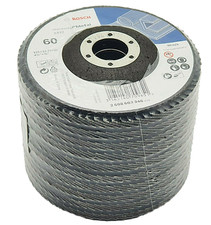 Bosch Fächerscheiben Schleifscheiben Lamellenscheiben 115 x 22 mm K 60 Metall 4