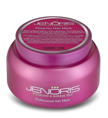 Jenoris  Pistachio Hair Mask 500ml / 16.9oz for treated Hair