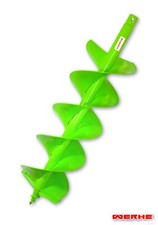 WERHE Trivella per Terreno 200 mm Doppia , Punta per trapano