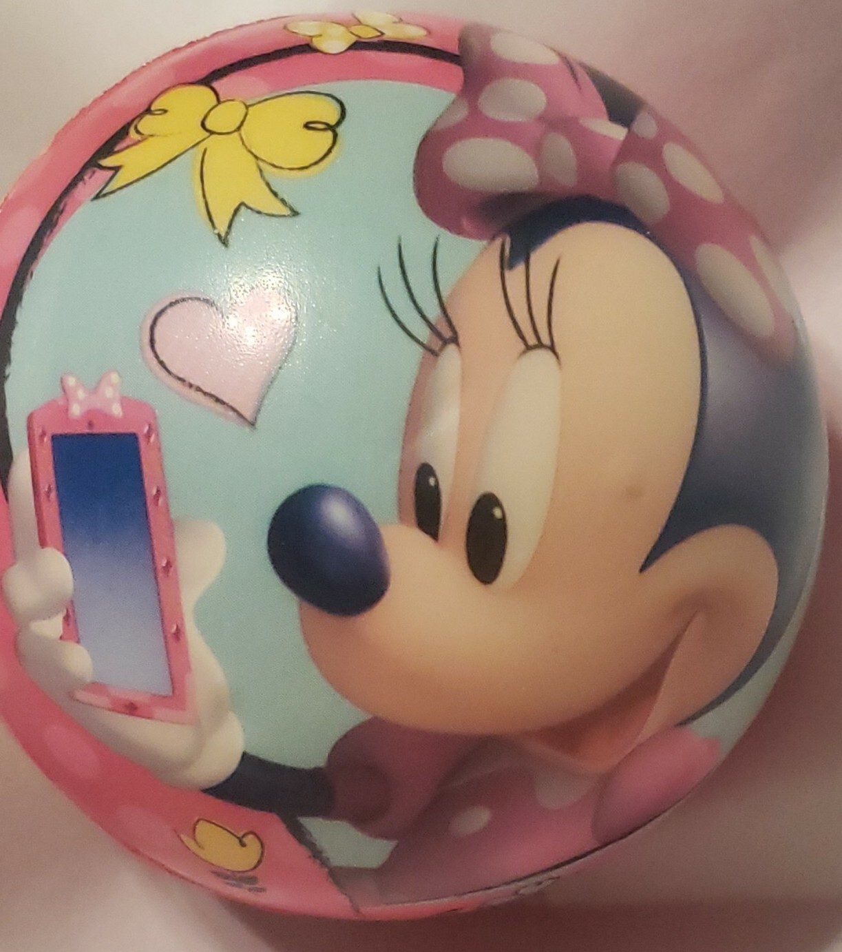 Disney Minnie Mouse Squeezable Foam Ball Fidget AntiStress Toy What Kids Want 4"