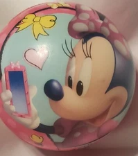 Disney Minnie Mouse Squeezable Foam Ball Fidget AntiStress Toy What Kids Want 4"