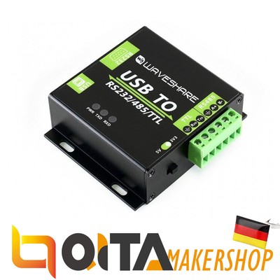 WaveShare USB zu RS232 / RS485 / TTL Industrial Isolated Converter