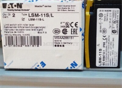Limit Switch 1Pc Eaton Moeller LSM-11S/L up