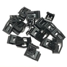 10Pcs Car Front Console Dash Dashboard Trim Metal Retainer Rivet Fastener Clips