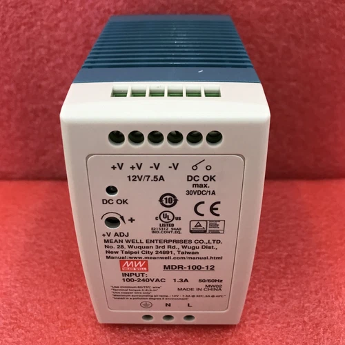 MEAN WELL MDR-100 MDR-100-12 MDR-100-24 MDR-100-48 Single output - Picture 1 of 4