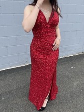 Sherri Hill Size 0 Red Prom Dress *WILLING TO NEGOTIATE PRICE*