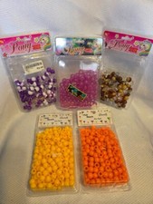 Hair Beads for Braids Kits- 3 Pony Beads;2 Laurena Pro Pack Beads with 2 Quick B