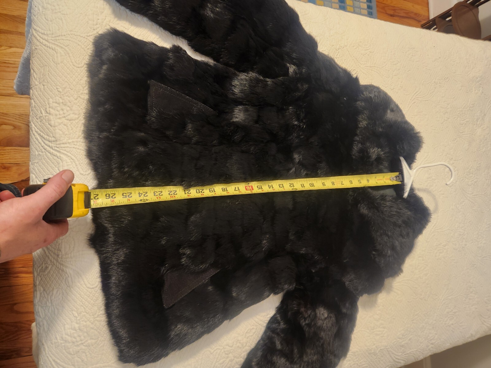 Vintage Genuine Rabbit Fur Coat