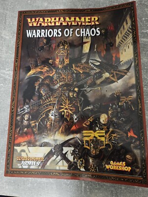 Warhammer Fantasy Warriors of Chaos Armies Book Codex Supplement 