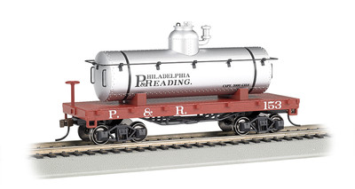 PHILA & READING HO-SCALE OLDE TYME 3000 GAL TANK CAR BY BACHMANN-SUPER BUY!