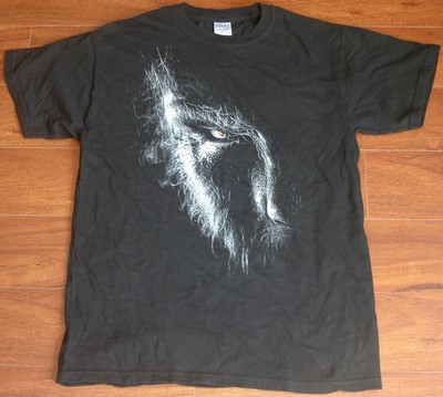 Rare The Wolfman Promo Black T-Shirt 