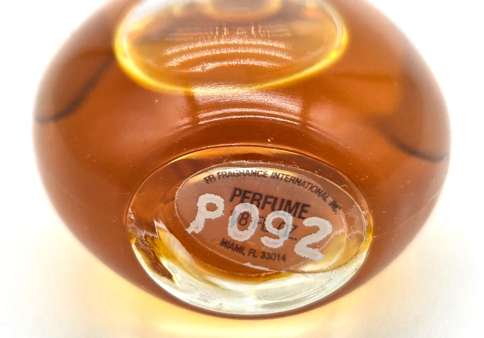 Mini perfume puro vintage Halston para mujer (Elsa Peretti) 0,125 oz NUEVO dañado Foto 2 de 4