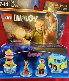 LEGO Dimensions Team Pack 71206 Scooby-Doo Mint Sealed Box 2015