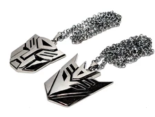 Transformers Autobots Decepticons NYCC TV Show Movie Promo Merch Silver Set 2025