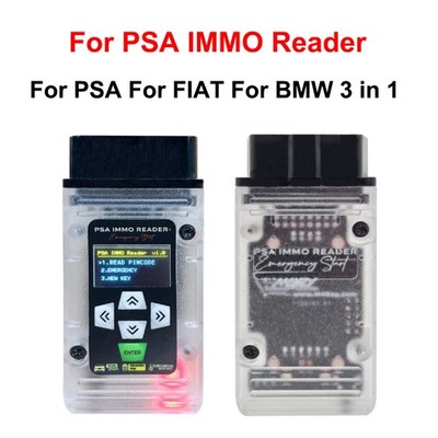 For PSA Immo Reader Emergency Start 3 in 1 for BMW All Keys Lost Diagnostic Tool