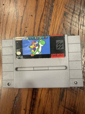 Super Mario World Super Nintendo SNES 1991 Cartridge Only