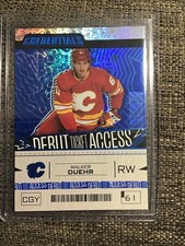 2023-24 UD Credentials Debut Ticket Access Blue Walker Duehr #/149