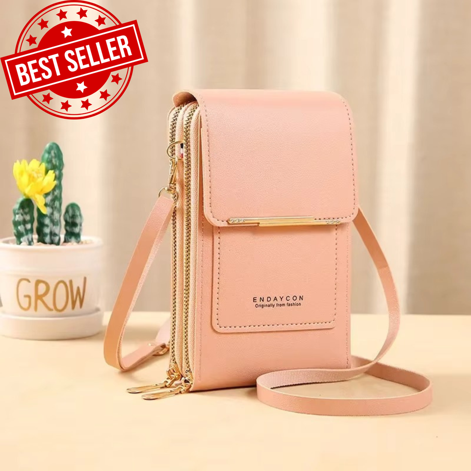 Women Touch Screen Cell Phone Bag Crossbody Shoulder Pouch Purse Wallet ...