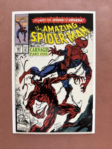 Amazing Spider-Man #361 1963 Series VF/NM (1st Full Appearance Carnage)