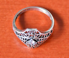 Vintage Sterling Silver Avon Ring Size 9.75 — photo 3
