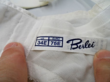 Berlei Maternity Nursing Feeding Bra Front Opening White UK Size 34E, BNIB