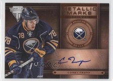 2013-14 Panini Titanium Metallic Marks Bronze Corey Tropp #MM-29 Auto 1q2