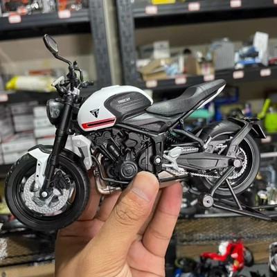 WELLY 1:12 2021 Triumph Trident 660 High Simulation Alloy Model Adult Collection