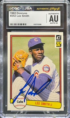 1982 Lee Smith #252