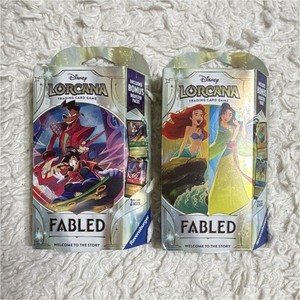 disney lorcana fabled starter decks - Whispers in the Well a lore tracker The Fabled Starter Deck Lists