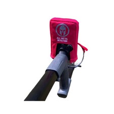 XP DEUS 2 II REMOTE CONTROL BOX SCREEN COVER & ARM STRAP-ALL METAL DETECTION.RED