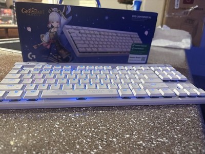 Logitech G G515 LIGHTSPEED TKL Wireless Illuminated Keyboard White QWERTY EN