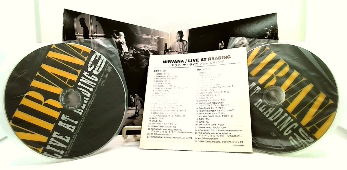 Live At Reading [SHM-CD+DVD/NO OBI] Nirvana/JAPAN/Limited Edition
