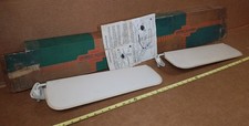 Nos 55-59 Chevy Pickup Truck Suburban Panel Sun Visor Shade Accessory Two Rh Tan