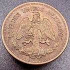 1946 Mexico 1 Centavo Mo Mexico City Bronze World Coin KM#415 Narrow Date — photo 2