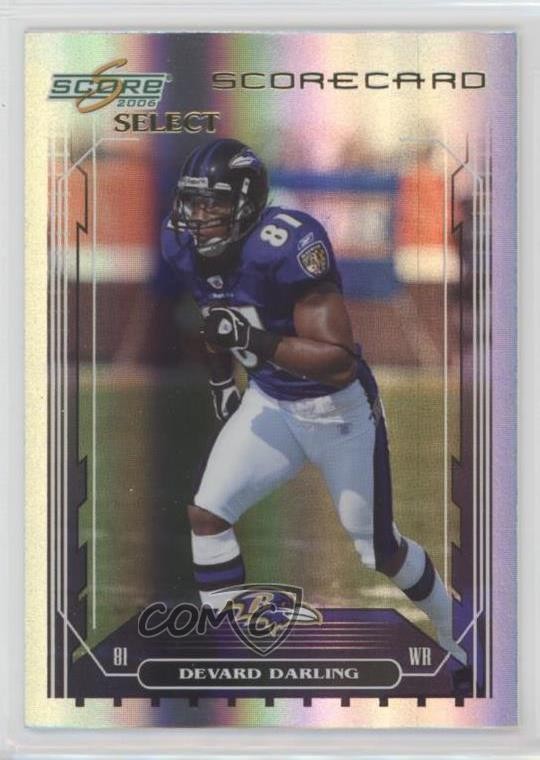 2006 Score Select Scorecard 39/100 Devard Darling #24 4at