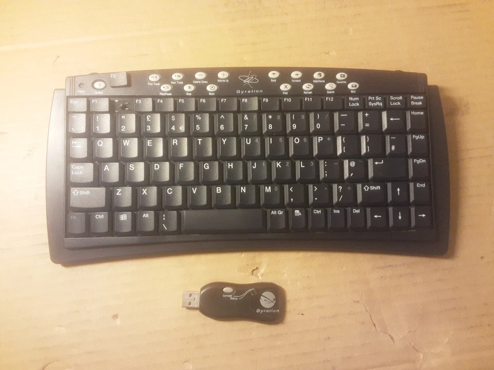 GYRATION GP65CKSE 2.4GHz 100/30m KEYBOARD JJ4-AS00900 - Image 3 of 4