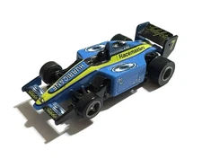 RARE TOMY AFX SUPER G+ PLUS RENAULT R24 HURRICANE #7 FORMULA F1 HO SLOT CAR READ