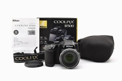 Nikon COOLPIX B500 schwarz kompakte Digitalkamera getestet funktionierender...