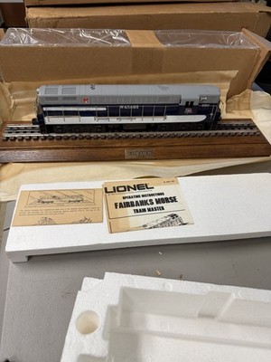 Lionel 6-8378 Wabash Bluebird Fairbanks Morse Diesel Engine With Display And Box