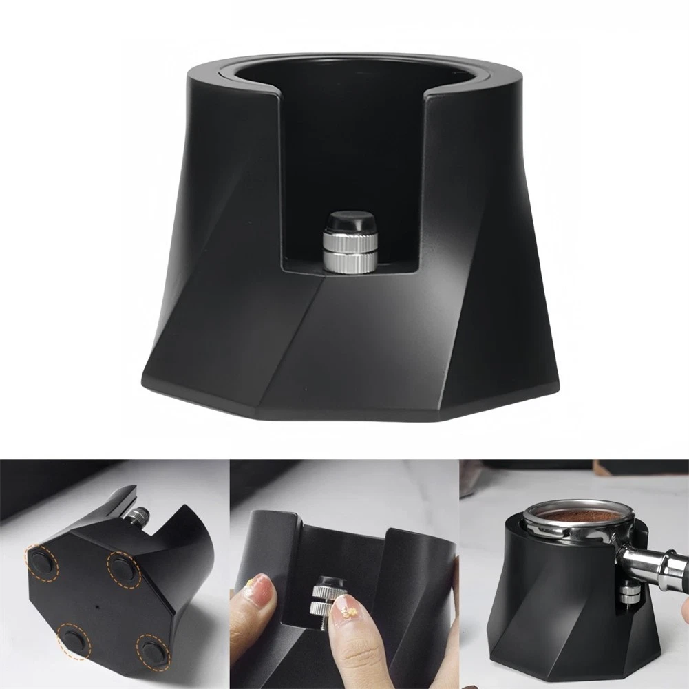 Espresso Strainer Holder with Modern Aesthetics and Functionality