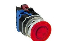 AOLD312602DNUR IDEC Switches, TWND Series Pushbutton, 40mm Mush Mnt 120V TR 2NC