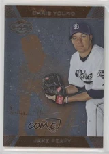 2007 Topps Co-Signers Silver Bronze /175 Chris Young Jake Peavy #15