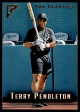 Terry Pendleton 1996 Topps Gallery #71 Marlins MLB READ FREE SHIP AutographDen